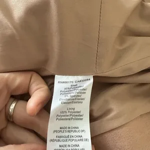 NWT Hutch Anthropologie Open Front Waterfall Jacket Vegan Suede Pink Size M thumbnail 8