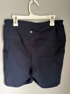 Navy blue biker shorts Size L thumbnail 2