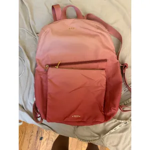 TUMI Voyageur‎ Just in Case Travel Backpack Nylon Ombré Pink Lightweight thumbnail 14