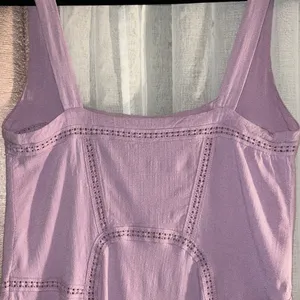 Free People Intimately Size S Lilac Mini Dress thumbnail 9