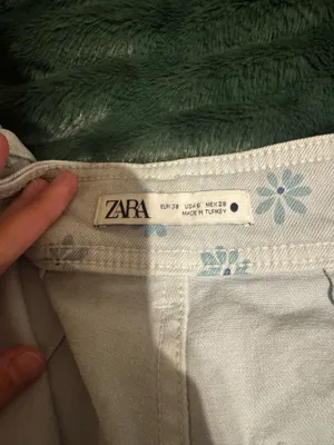 Zara floral pants thumbnail 3