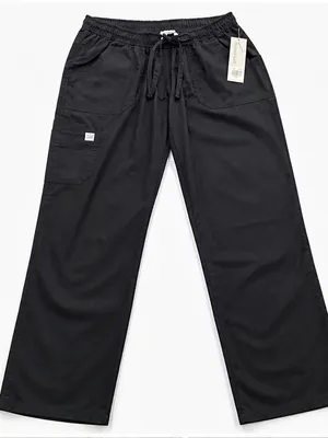 NWT Butter-Soft Black Scrubs Size M thumbnail 2