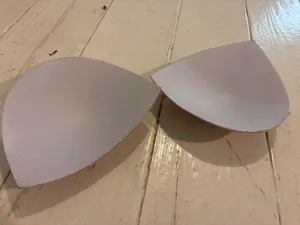 Soft Removable Rounded Foam Bra Inserts pads Molded Bra Cup for Lingerie Dance Costume Dresses Swimwear inserts Tan Bra padding Bikini cups thumbnail 3