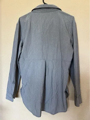 THE NORTH FACE Women’s Med Gray Long Sleeve Stevie Woven Button Up Shirt thumbnail 6