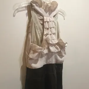 Arc and Co Victorian style ruffle dress Anthropologie M Y2K thumbnail 14