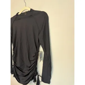 J. Crew Women's Long Sleeve Black Rags Guard SPF 50 Sz M NWT thumbnail 7
