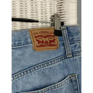 Levi's 501 94 Baggy Jeans Light Wash Distressed High Rise‎ Straight 27 thumbnail 5