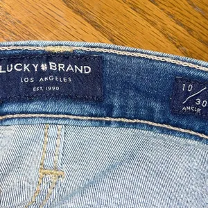Lucky Brand Ava Mid Rise Skinny Ankle Jeans Denim Size 10 Medium Wash Streetwear thumbnail 5
