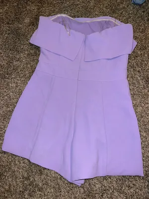 These Three Boutique Lilac Shade Romper thumbnail 2