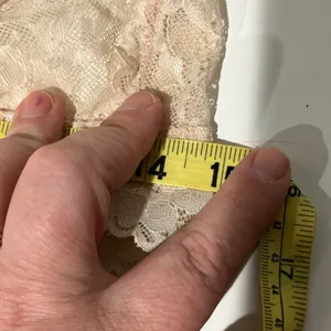 Savage x Fenty lace‎ bralette cream thumbnail 4