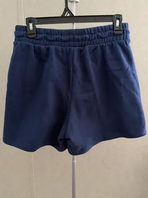Athletic Works Navy Shorts with Red Drawcord thumbnail 4
