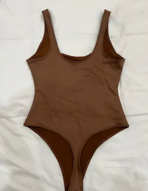 SKIMS Faux Leather Bodysuit thumbnail 2
