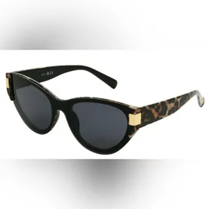 Foster Grant Black Sunglasses with Gold Accents thumbnail 3
