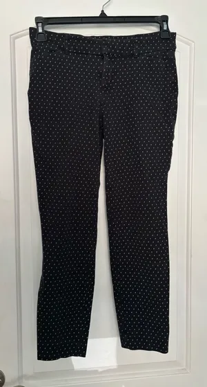 Old Navy Work capri pants polka dot thumbnail 1