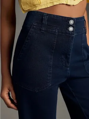 Anthropologie MAEVE The Naomi High-Rise Wide-Leg Jeans thumbnail 4