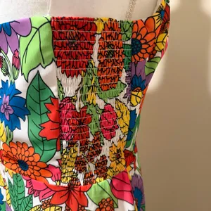 NWT Eden Amanda Uprichard Floral Ruffle High-Low Gown women's size XL thumbnail 10