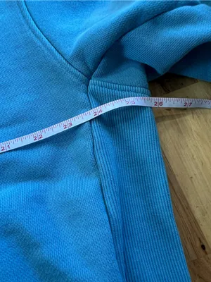 Adidas Skateboarding Quarter Zip Sweatshirt XL Blue Mock Neck Pullover Logo thumbnail 10