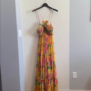 FARM Rio Macaw Bloom Maxi Dress- size XS thumbnail 5