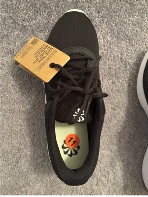 Nike Black with White Swoosh Lightweight Shorts Sneakers thumbnail 5