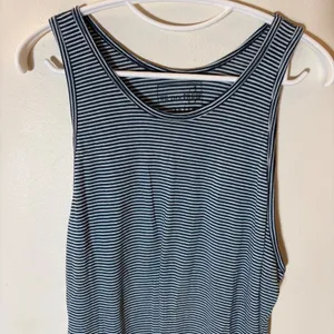WE THE FREE Striped Tank Top XS‎ Navy White Sleeveless Casual Basic thumbnail 2