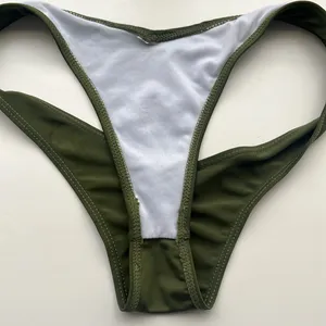 Olive Green Bikini Swimsuit Suit thumbnail 8