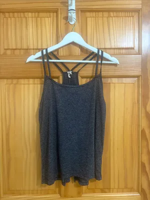 C9 by Champion Size Medium Black and White Open Back Athletic Tank Top thumbnail 2