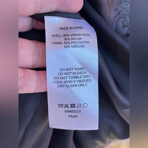 Quince Grey Italian Wool Coat XS | Minimalist Capsule Wardrobe thumbnail 14