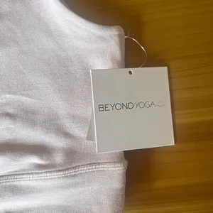 Beyond Yoga Blush Longline Sports Bra Top thumbnail 4