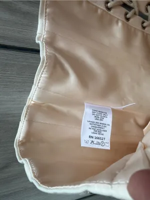 Guizio Embellished Twill Corset Ivory XXS NWT IN PACKAGE thumbnail 13