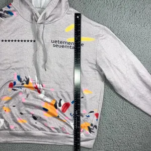 Graphic Hoodie Women‎ Medium Grunge Skater Hip Hop Long Sleeve Pullover thumbnail 6