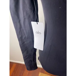 New Alo Airbrush Winter Warm Nocturne Long Sleeve Black Small S thumbnail 8