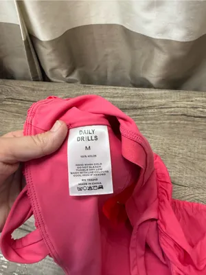 Daily Drills Bubble Bra bright‎ pink size medium thumbnail 3