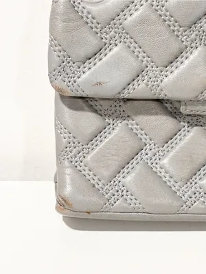 Kurt Geiger MINI KENSINGTON DRENCH Slate Grey Chain Strap Shoulder Bag thumbnail 2