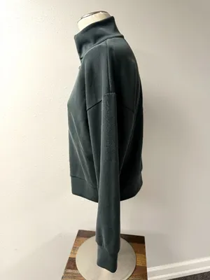 7 Diamonds Rev Crop Quarter Zip Green Size L thumbnail 7