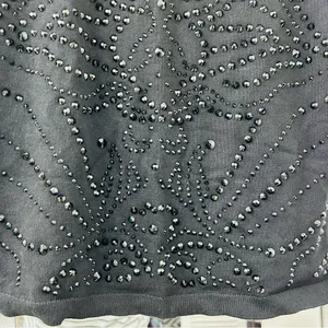 New Guess Calista Rhinestone Knit Top. Medium thumbnail 8
