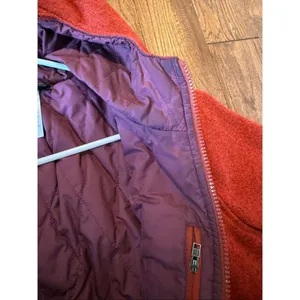 Patagonia red better sweater insulated full zip hooded sweater jacket M thumbnail 9