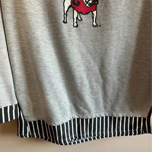 Georgia Bulldogs Women’s game day couture sweatshirt thumbnail 8