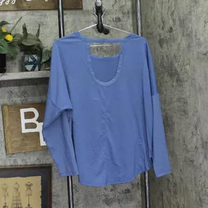 NWT All In Motion Womens Leggings-Friendly Long Sleeve Top 90612561 Blue XL thumbnail 7