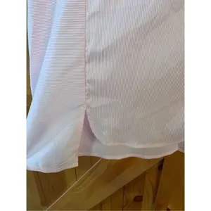 JODIFL Women's Small Pink White Striped Button Up Shirt nwt (3046) thumbnail 2