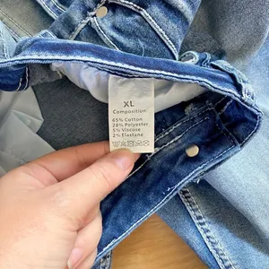 Vintage Washed Denim Jeans Capri Pants Size XL 19" Inseam thumbnail 4