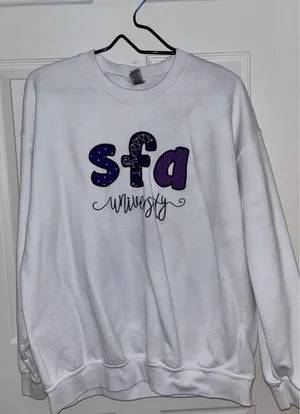SFA Gildan White Sweatshirt thumbnail 1