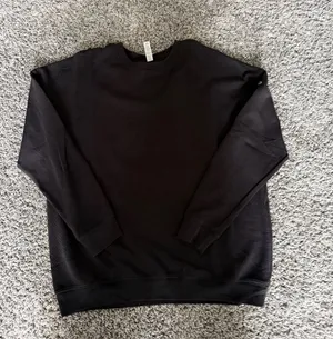 ALO Yoga Black Waffle Knit Crew Tee thumbnail 6