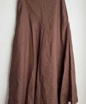 Classic asymmetrical Brown Women's Skirt thumbnail 1