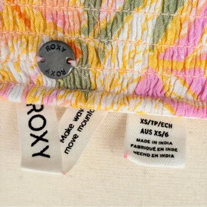 ROXY On Holiday Long-Sleeve Maxi Dress Twist‎ Front with Cutout, XS thumbnail 14