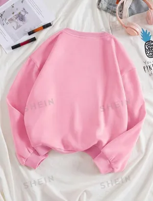 SheIn Crew Neck Sweater thumbnail 2