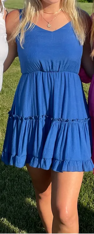 Altard State Blue Mini Dress thumbnail 1