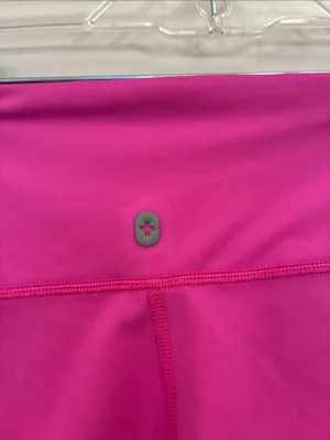 Figs Women's Hot Pink High-Rise Bike Shorts size Large thumbnail 4