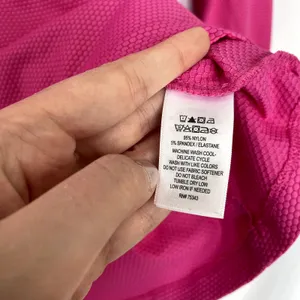 Tommy‎ Bahama Active deep pink quarter zip golf long sleeved top women's S nylon thumbnail 5
