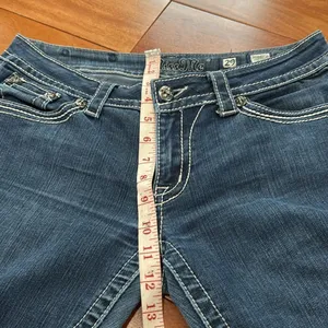 Miss Me Rhinestone Embellished Straight Denim‎ Jeans size 29 thumbnail 10