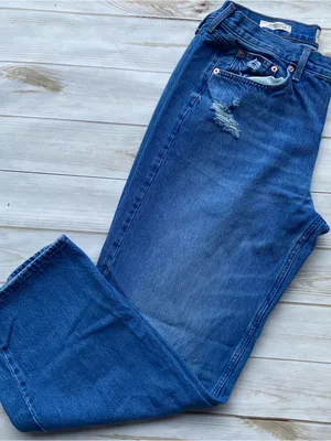 Universal Thread mid rise 90s baggy relaxed boyfriend fit cotton denim jeans 12 thumbnail 10